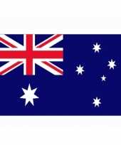2x stuks australische landenvlag 100x150 cm