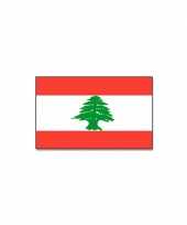 Landen vlag libanon