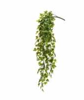 Namaak klimop kunstplant tak groen 75 cm voor buiten outdoor