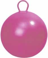Roze skippybal 45 cm buitenspeelgoed voor kinderen