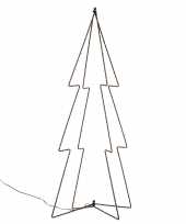 Verlichte figuren 3d kerstbomen lichtbomen 72 cm voor buiten